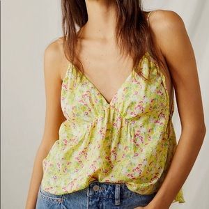Free People Gardenia Cami Top